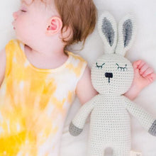 Handmade Sleepy Snoogu Bunny - modimade Vegan friendly toys