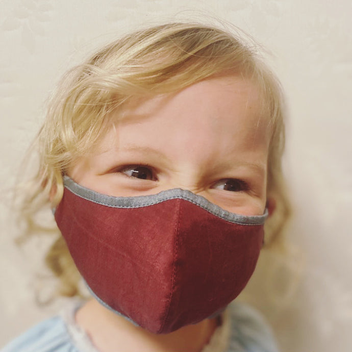 Handmade Fabric Face Mask | TINY-CHILD 3-6 yrs | Pack of 2